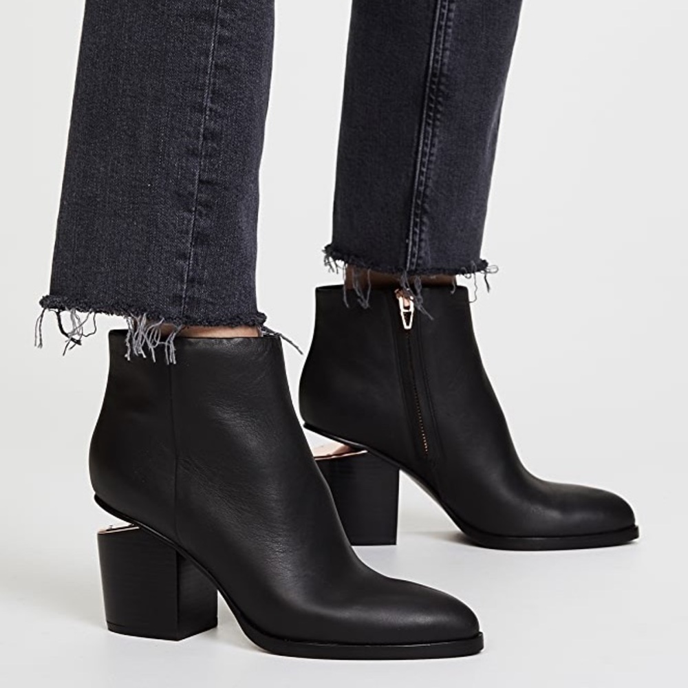 Alexander Wang black boots used